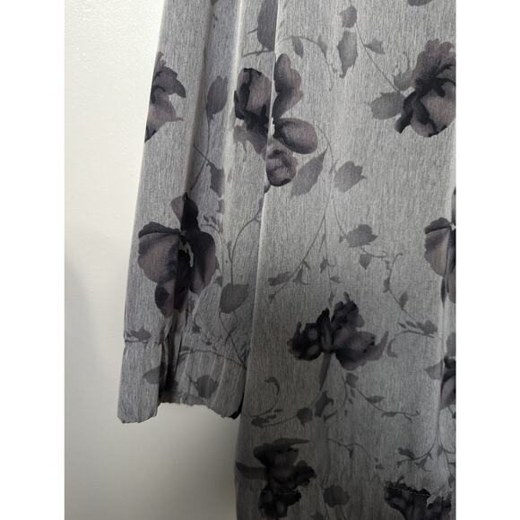 Vintage Silver Threads LTD Bomber Jacket Size XL Full Zip Floral Made USA - Picture 3 of 11